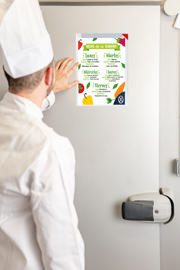 Kang Easy Clic Subzero Self-adhesive Signage Pocket, Permanent, A4