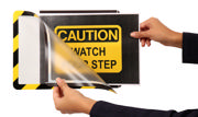 Magneto Safety Magnetic Frame Display Pocket, A4