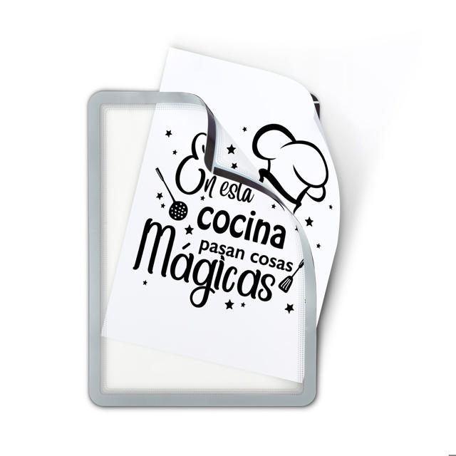 Magneto Self-adhesive Frame Display Pocket, Repositionable, A4