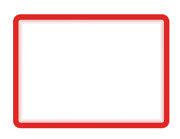 Magneto Self-adhesive Frame Display Pocket, Repositionable, A4