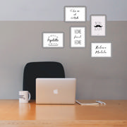 Magneto Self-adhesive Frame Display Pocket, Repositionable, A5