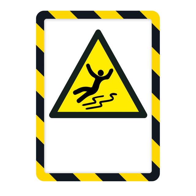 Magneto Safety Self-adhesive Frame Display Pocket, Repositionable, A4