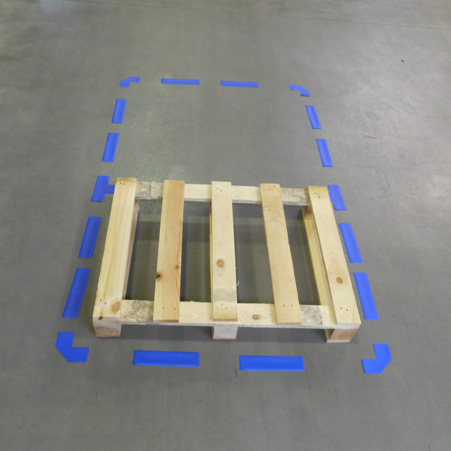 Self-adhesive Floor Marking Symbol, Stripe