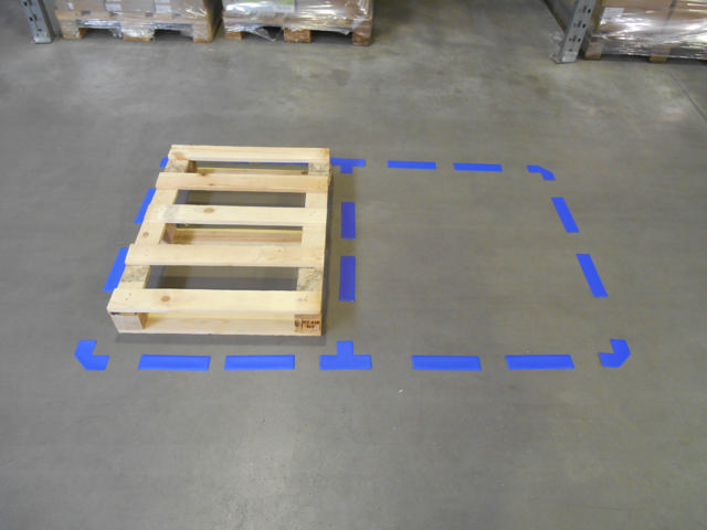 Self-adhesive Floor Marking Symbol, Stripe