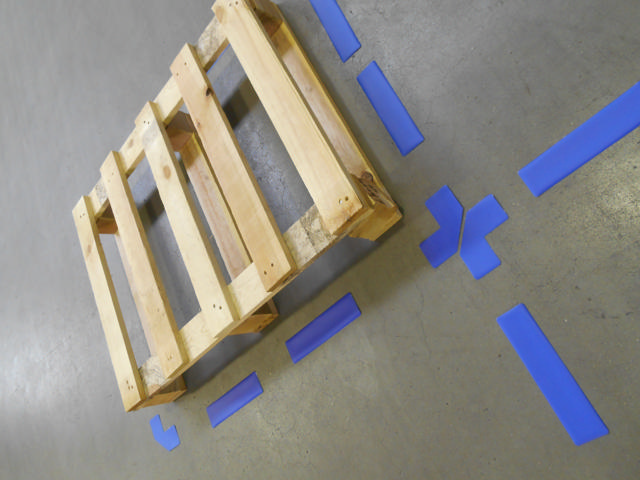 Self-adhesive Floor Marking Symbol, Stripe