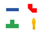 Self-adhesive Floor Marking Symbol, Stripe