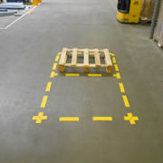 Self-adhesive Floor Marking Symbol, Stripe