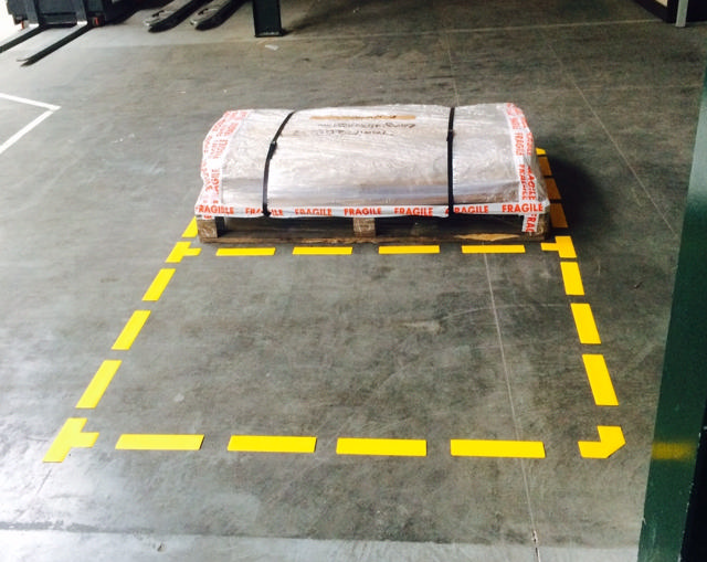 Self-adhesive Floor Marking Symbol, Stripe