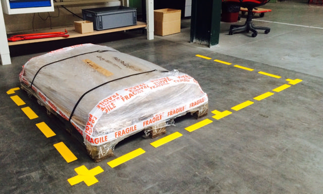 Self-adhesive Floor Marking Symbol, Stripe