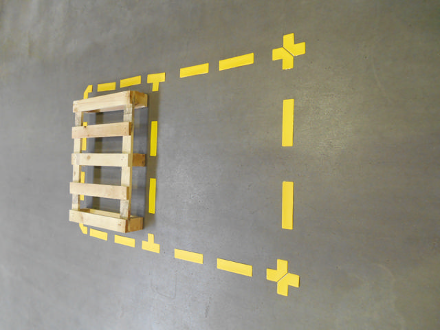 Self-adhesive Floor Marking Symbol, Stripe