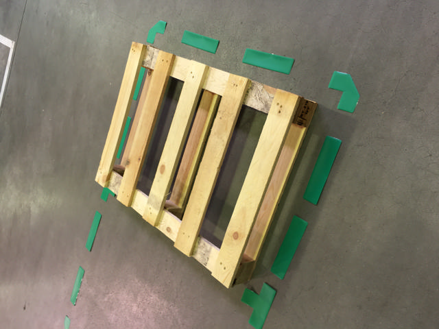 Self-adhesive Floor Marking Symbol, Stripe