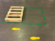 Self-adhesive Floor Marking Symbol, Stripe