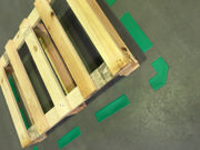Self-adhesive Floor Marking Symbol, Stripe