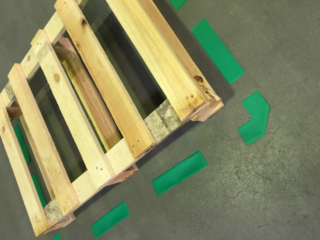 Self-adhesive Floor Marking Symbol, Stripe