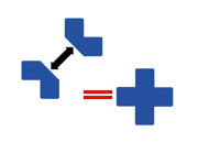 Self-adhesive Floor Marking Symbol, L Shape