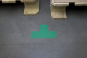 Self-adhesive Floor Marking Symbol, T Shape
