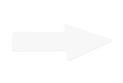 Self-adhesive Floor Marking Symbol, Arrow