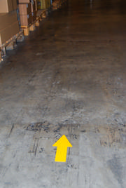 Self-adhesive Floor Marking Symbol, Arrow
