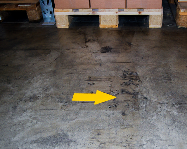 Self-adhesive Floor Marking Symbol, Arrow