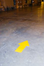 Self-adhesive Floor Marking Symbol, Arrow
