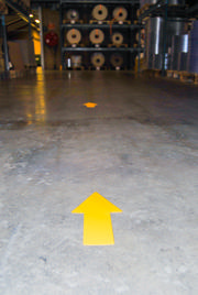 Self-adhesive Floor Marking Symbol, Arrow
