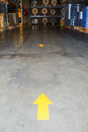 Self-adhesive Floor Marking Symbol, Arrow