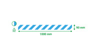 Self-adhesive Floor Marking Line, 90 x 1000 mm