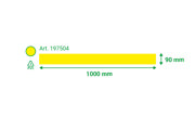 Self-adhesive Floor Marking Line, 90 x 1000 mm