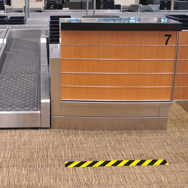 Self-adhesive Floor Marking Line, 90 x 1000 mm