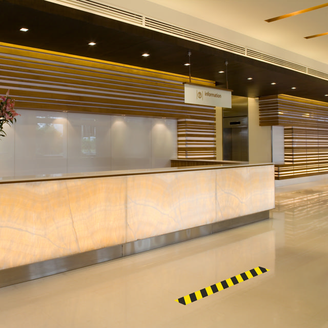 Self-adhesive Floor Marking Line, 90 x 1000 mm