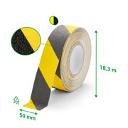 Self-adhesive Anti-slip Safety Tape, R13, 50 mm