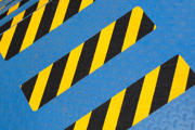 Self-adhesive Comformable Anti-slip Floor Marking Line, 610 x 150 mm
