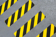Self-adhesive Comformable Anti-slip Floor Marking Line, 610 x 150 mm