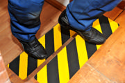 Self-adhesive Comformable Anti-slip Floor Marking Line, 610 x 150 mm