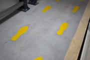 Self-adhesive Floor Marking Symbol, Footprint