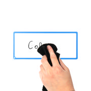 Magnetic Title Cards, Blank, 175 x 75 mm