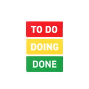 Magnetic Title Cards, Kanban, 175 x 75 mm