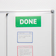 Magnetic Title Cards, Kanban, 175 x 75 mm