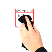 Magnetic Task Cards, S, 75 x 75 mm