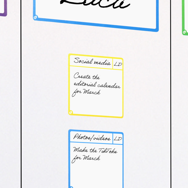 Magnetic Task Cards, S, 75 x 75 mm