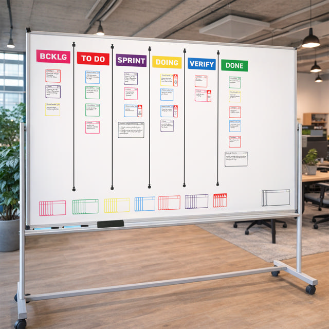 Magnetic Task Cards, S, 75 x 75 mm