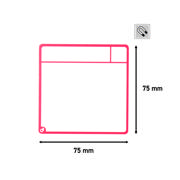 Magnetic Task Card Kit for Scrum Board, 6 Columns, S Cards