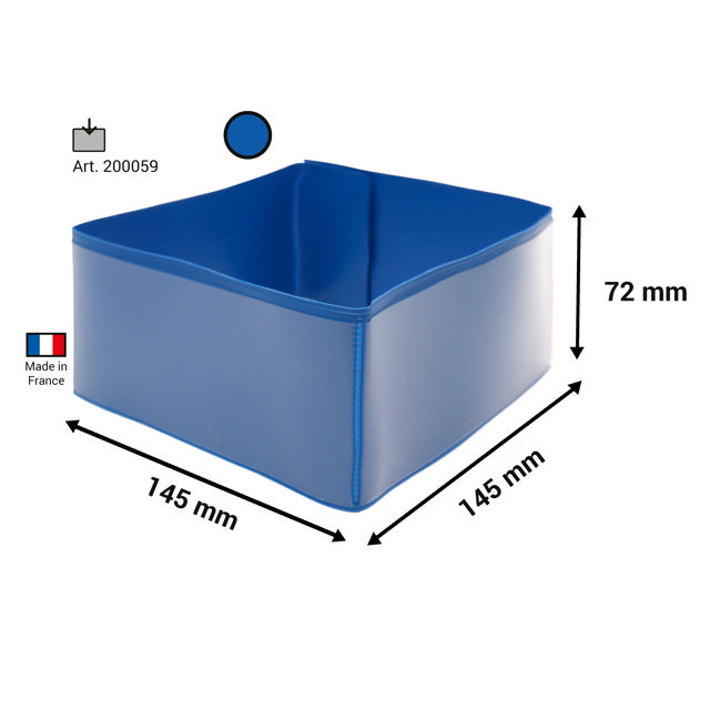 Pallet Foot Logistic ID Sleeve, Centre Block
