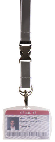 Security ID Card Holder, PP, for 1 Card