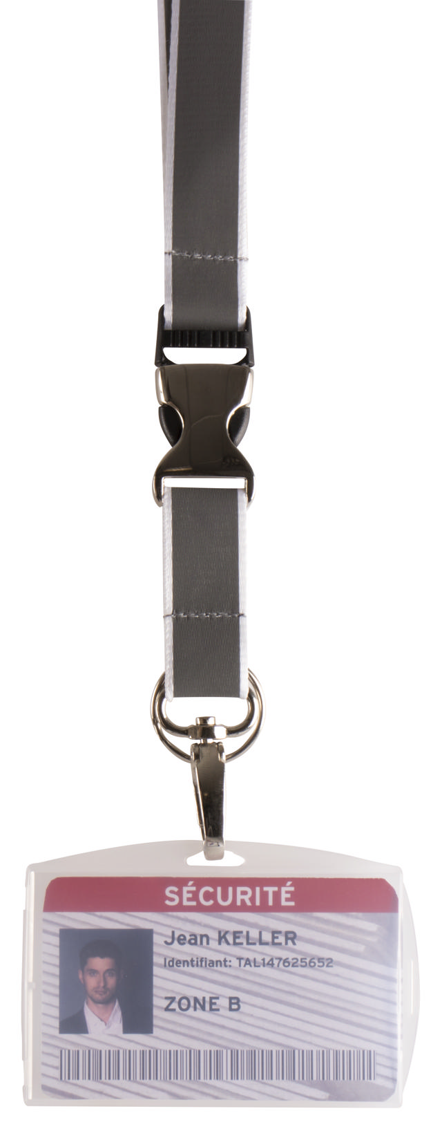 Security ID Card Holder, PP, for 1 Card