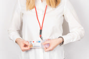 Security ID Card Holder, PP, for 1 Card