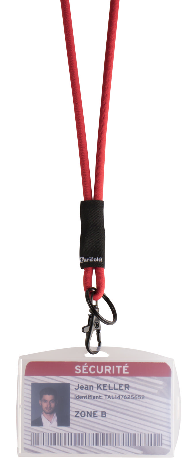 Security ID Card Holder, PP, for 1 Card