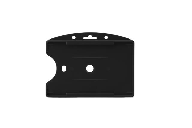 Security ID Card Holder, Open Face, Horizontal, for 1 Card
