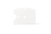 Security ID Card Holder, Open Face, Horizontal, for 1 Card