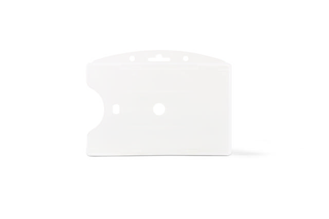 Security ID Card Holder, Open Face, Horizontal, for 1 Card